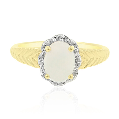 9K AAA Welo Opal Gold Ring (de Melo)