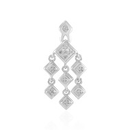 Colgante en plata con Diamante I2 (I)