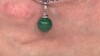 Pendentif en argent et Malachite (MONOSONO COLLECTION)