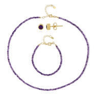 Sambia-Amethyst-Silberset