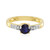 Madagascar Blue Sapphire Silver Ring