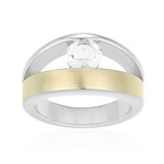 Zilveren ring met een witte topaas (Adela Silber)