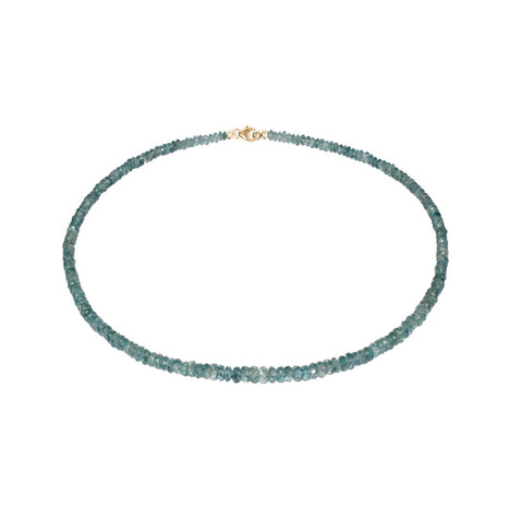 Collar en oro con Zircón de Ratanak Kirí