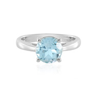 Anello in argento con Topazio Blu Cielo