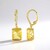 Orecchini in argento con Fluorite Gialla