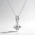 Collana in argento con Topazio Bianco