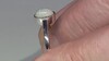 Bague en argent et Opale Welo