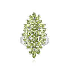 Peridot-Silberring