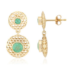 Orecchini in oro con Smeraldo Colombiano (Ornaments by de Melo)