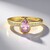 Anello in argento con Kunzite
