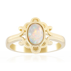 9K Coober Pedy Opal Gold Ring
