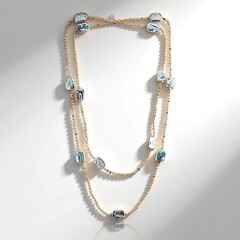 Collana in argento con Perla d'Acqua Dolce Bianca (TPC)