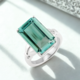 Braldu Fluorite Silver Ring (Pallanova)