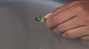 Zilveren ring met een Bahia-smaragd