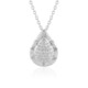 Collier en argent et Zircon (de Melo)