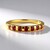 Anello in argento con Spinello Rosso