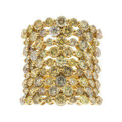 Anello in oro con Diamante Fancy SI2 (CIRARI)