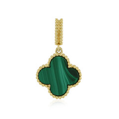 Malachite Silver Pendant (Adela Silber)