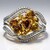 Anello in oro con Diamante Fancy SI2 (CIRARI)