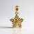 Ciondolo in argento con Diamante Giallo I3