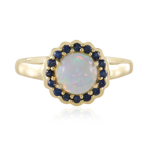 Bague en or et Opale Welo AAA (de Melo)