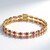 Bracciale in oro con Rubino Mozambico AAA (CIRARI)