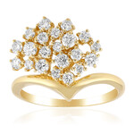 Bague en or et Diamant SI1 (G) (Annette)