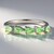 Anello in argento con Tsavorite della Tanzania