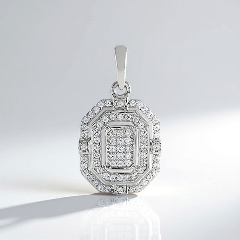 Ciondolo in argento con Zircone