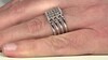 Anillo en plata con Diamante champán I2 (de Melo Essence)