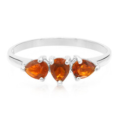 Queretaro-Feueropal-Silberring