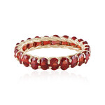 Anello in oro con Rubino Tanzania (de Melo)