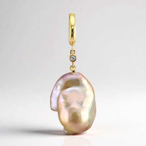 Pendentif en or et Perle Ming (TPC)