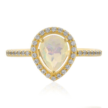 Anello in argento con Opale di Welo