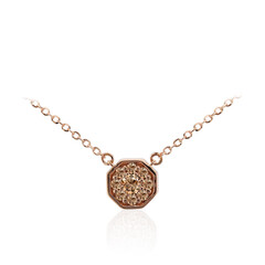 Collar en oro con Diamante rosa de Francia de Argyle SI1 (Annette)