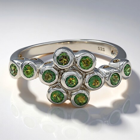 Anello in argento con Alessandrite