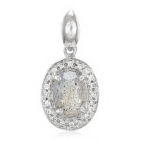 Ciondolo in argento con Labradorite