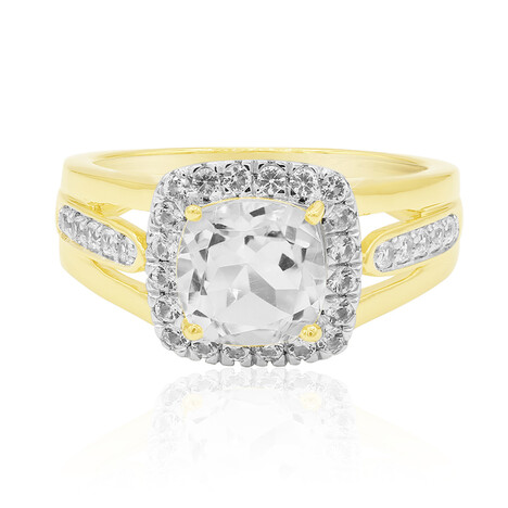 Anillo en plata con Cuarzo blanco