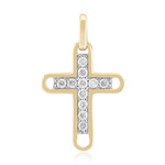 Ciondolo in oro con Diamante SI1 (G) (Annette)