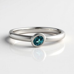 Anello in argento con Zircone Ratanakiri
