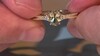 Anillo en oro con Diáspora de color cambiante