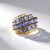 Bague en argent et Tanzanite (Gems en Vogue)