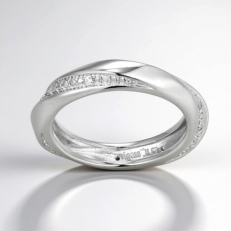 Anello in argento con Zircone (Adela Silber)