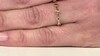 Zilveren ring met zwarte diamanten