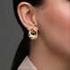 Pendientes en oro con Diamante SI1 (G) (Annette)