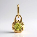 Ciondolo in oro con Diamante Giallo VS1 (Annette)