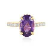 Marokkanischer Amethyst-Silberring