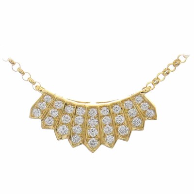 10K SI1 (H) Diamond Gold Necklace