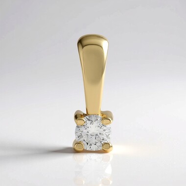 Colgante en oro con Diamante IF (G)