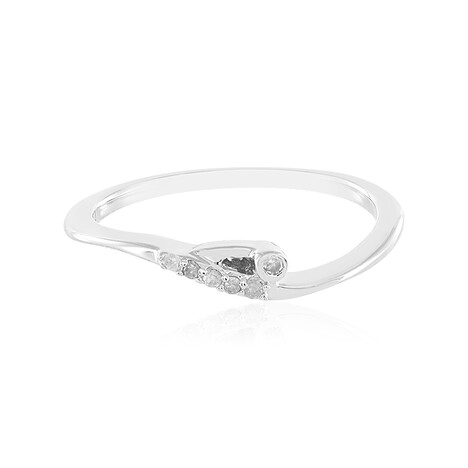 Anillo en plata con Diamante I2 (I)